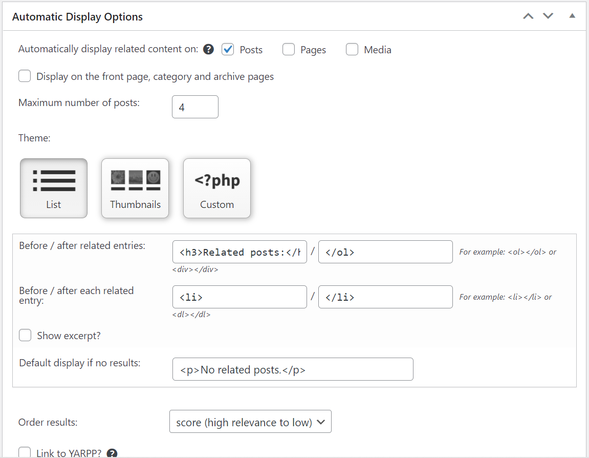 Yarpp review yet another related posts plugin 2023 