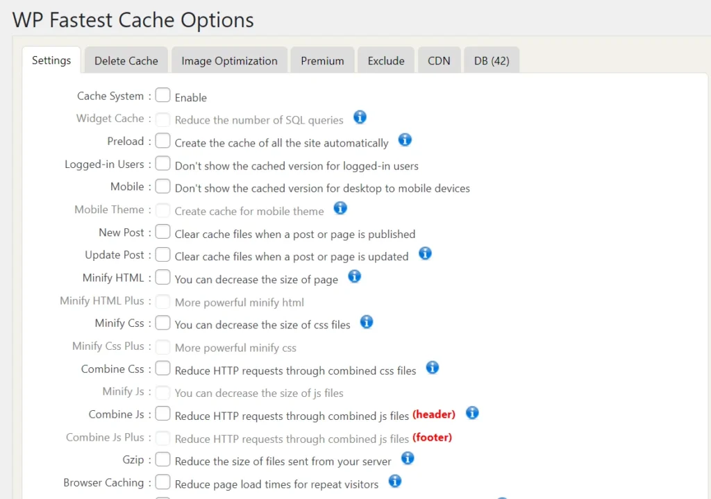 WP Fastest Cache combine JS CSS files