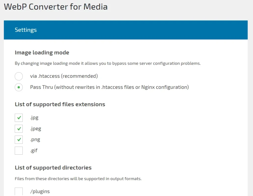 WebP Converter for Media