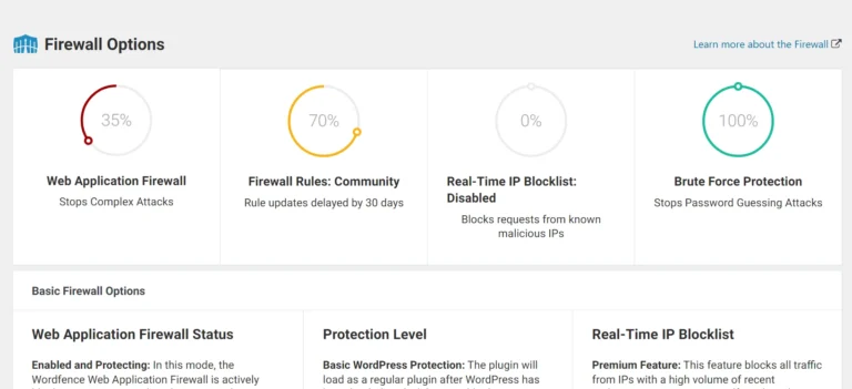 Wordfence Firewall