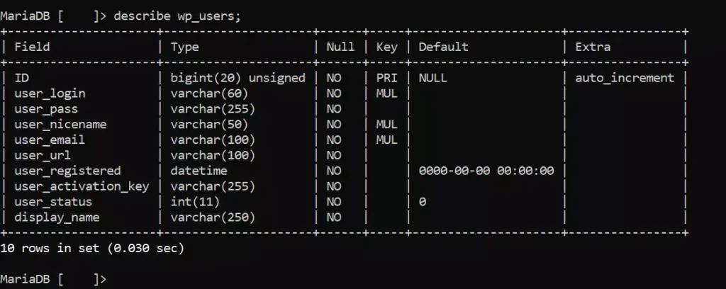 change WordPress database password