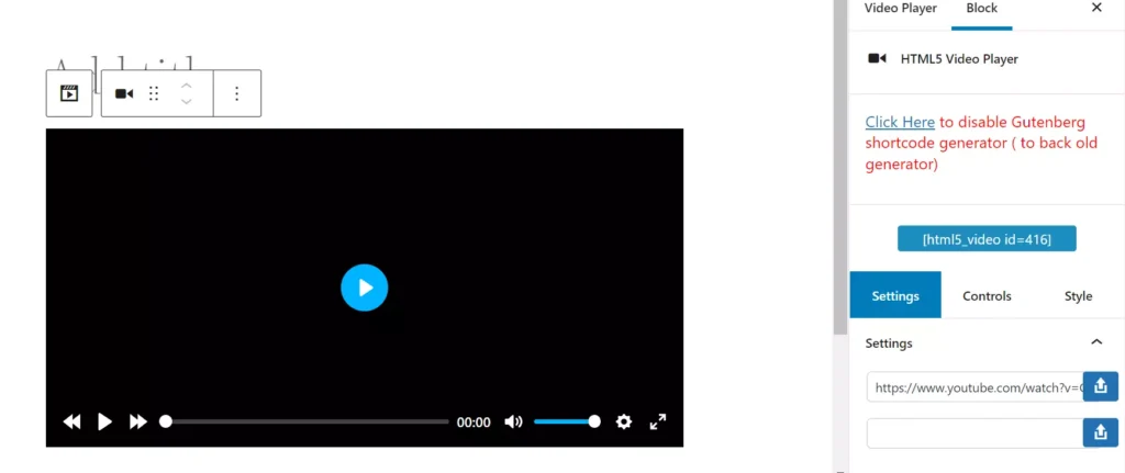 HTML5 Video Player