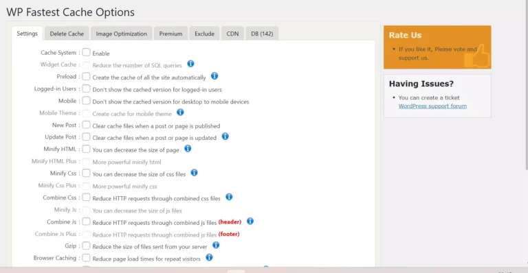 WP Fastest Cache